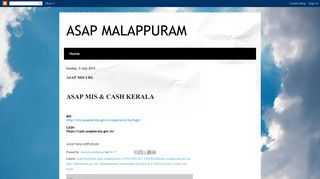 ASAP MALAPPURAM: ASAP MIS URL