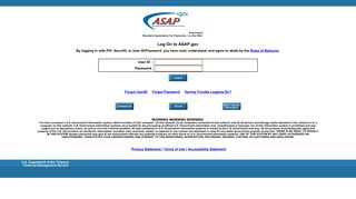 ASAP.gov Login