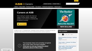 Home - ASB Careers