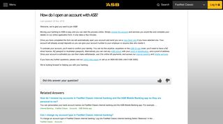 How do I open a personal account with ASB? - ASB Help - ASB Bank