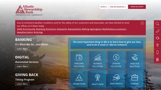 Atlantic Stewardship Bank - Faithful to our customers