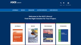 ASCE Library | Civil Engineering and its Practical Applications