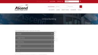 Online Banking | Ascend Federal Credit Union
