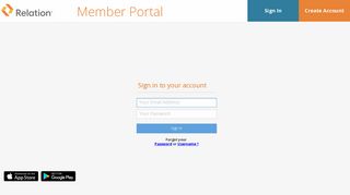 Member Portal Home