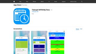 Teleopti WFM MyTime on the App Store - iTunes - Apple