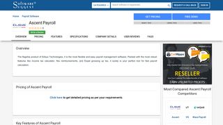 Ascent Payroll - Reviews, Pricing, Free Demo and Alternatives