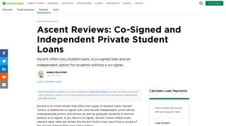 Ascent Student Loans: 2019 Review –– NerdWallet