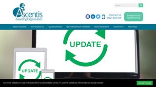 Ascentis | New Portal for 2017-18 Rhombus Termination