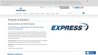 Buy Now Online with ASCO Express