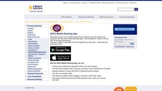 Advance Savings Credit Union - ASCU Mobile Banking App