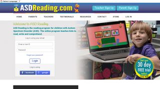 ASD Reading: Reading Books, Programs & Activities for Kids & Child