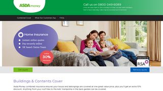 Asda Buildings & Contents Insurance - Home Insurance