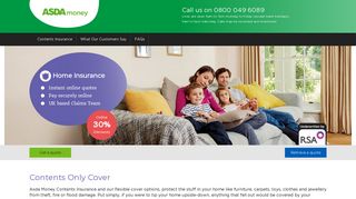 Asda Contents Insurance - Home Insurance