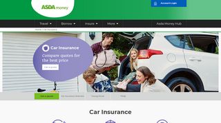 Car Insurance | Compare Cheap Car Quotes | Asda Money