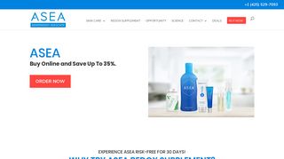 ASEA: Buy Online Exclusively at Wholesale Price | Save up to 35%