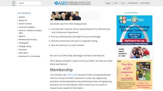 Member Resources: American Society for Engineering Education