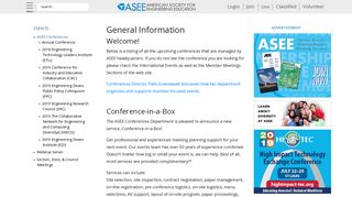 ASEE Conferences: American Society for Engineering Education