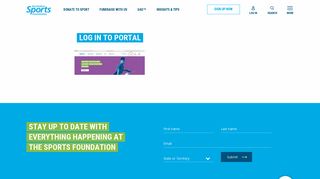 log in to portal | Australian Sports Foundation