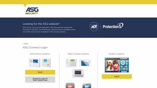 ASG Connect Login - ASG Security