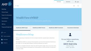 WealthView eWRAP - AMP