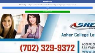 Asher College Las Vegas - Home - Facebook Touch