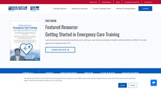ASHI and MEDIC First Aid Resources - HSI