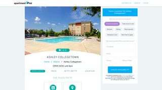 Ashley Collegetown - Apartments for rent