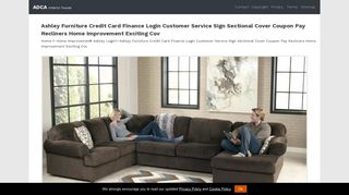 Ashley Furniture Credit Card Finance Login Customer Service Sign ...