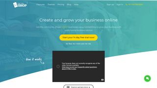 Create and grow your business online