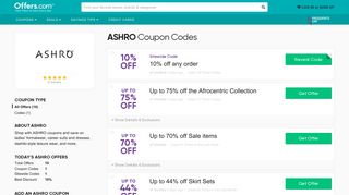 20% off ASHRO Coupons & Promo Codes 2019 - Offers.com
