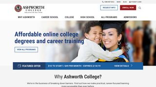 Ashworth College: Affordable Online College