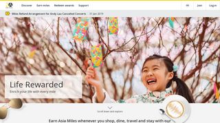 Asia Miles: Explore a world of offers and rewards
