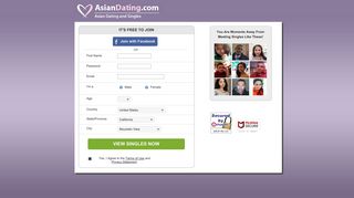 AsianDating.com | Registration