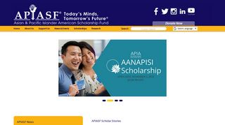 APIASF: Asian & Pacific Islander American Scholarship Fund. Today's ...