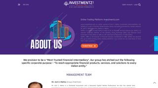 Share Broker | Online Stock Trading Broker in India | Investmentz