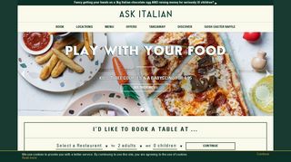 ASK Italian Restaurants | Fresh, Authentic & Family Friendly