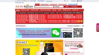 Ask Me Buy: Malaysia Taobao Agent Parcel Forwarding