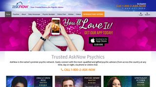 AskNow.com | Online Psychic Readings & Free Psychic Chat