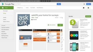 askGfK your home for surveys - Apps on Google Play