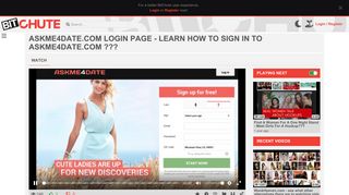 AskMe4Date.com Login Page - Learn How To Sign In To ... - BitChute
