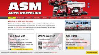 ASM Auto Recycling: Car Salvage Auction, Auto Breakers & Scrap Yard