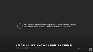 Amazing Selling Machine 8 Launch