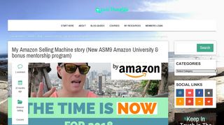 My Amazon Selling Machine story (New ASM9 Amazon University ...