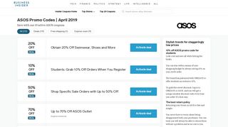 80% OFF | ASOS Promo Codes | February 2019