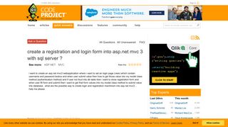 create a registration and login form into asp.net mvc 3 with sql ...