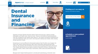 Dental Insurance & Financing | Aspen Dental