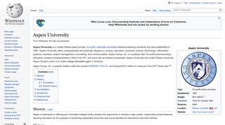 Aspen University - Wikipedia