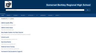 Links - Somerset Berkley Regional High School
