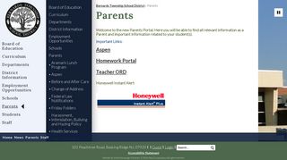 Parents - Bernards Township School District