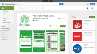 Aspens Services Menu – Apps on Google Play